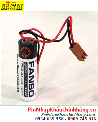 Fanso ER14505H (JEA 2.54-2P), Pin nuôi nguồn PLC Fanso ER14505H lithium 3.6v 2700mAh